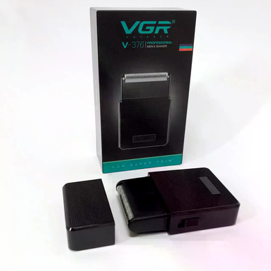 Триммер для волос VGR V-376 &bull; Аккумуляторная машинка для стрижки Hair Clippers V-376, шейвер для бороды, усов и окантовки