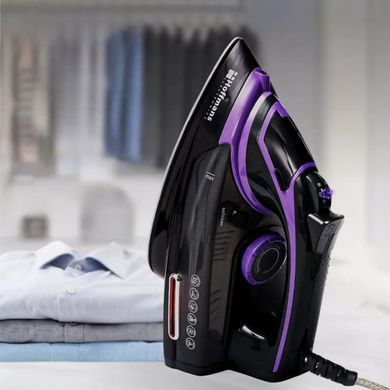 Утюг Hoffmans HM-9021 3000W &bull; Паровой утюг с керамической подошвой функцией автоотключения и мощным паровым ударом
