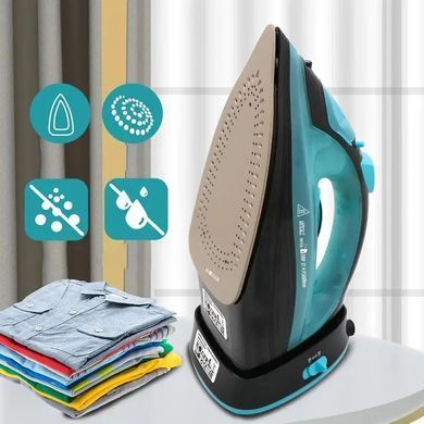 Безпровідна парова праска з відпарювачем MS-1210B 2400W ∙ Праска MS-1210B для дому та вертикального відпарювання