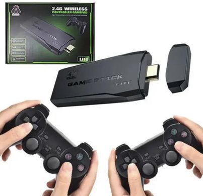 Игровая приставка DATA FROG Y3 Lite Game Stick 64 ГБ с 4K HDMI &bull; Ретро консоль с 10 000 играми и 2 беспроводными джойстиками для телевизора