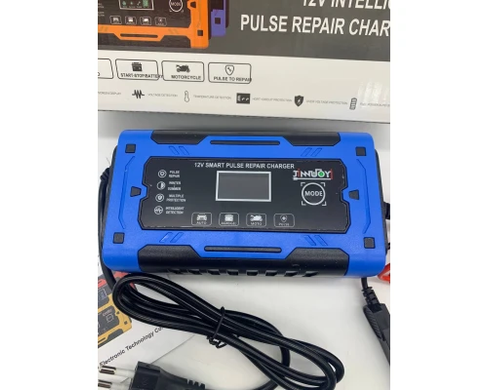 Імпульсний зарядний пристрій для акумулятора 12V 10A &bull; Автоматичний зарядний пристрій для автомобільного акумулятора 12 В 10 А