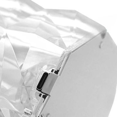Настольная лампа ночник Rose Diamond с пультом • Лампа ночник настольная аккумуляторная Роза с RGB с пультом и RGB подсветкой