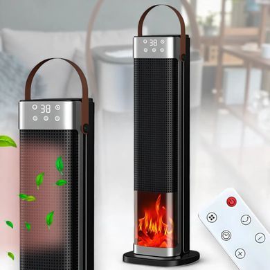 Тепловентилятор Portable Fan Heater HQ30-300BS ∙ Компактний обігрівач HQ30-300BS для дому