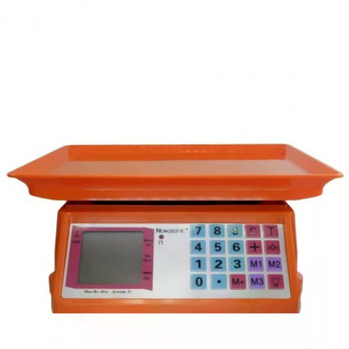 Весы Nocasonik NK-4017 до 50 кг &bull; Торговые электронные весы Nocasonik NK-4017 с аккумулятором 4 В и расчетом стоимости