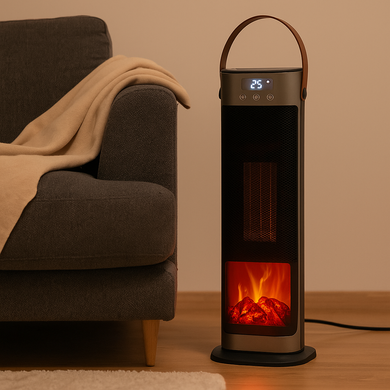 Тепловентилятор Portable Fan Heater HQ30-300BS ∙ Компактний обігрівач HQ30-300BS для дому