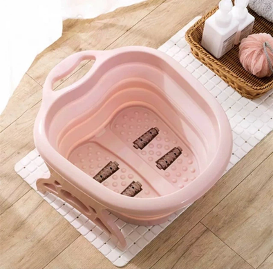 Ванночка-массажер для ног Footbath Massager 00082 &bull; Складной гидромассажер Footbath Massager 00082 для стоп с роликовым массажем