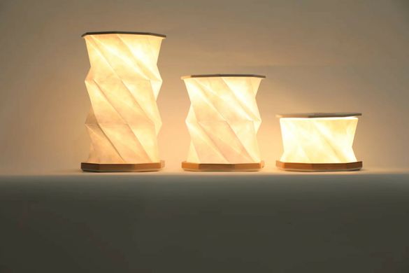 Настільний обертовий світильник - нічник Rotating lamp USB з вбудованим акумулятором і сенсорним керуванням