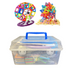 Магнитный конструктор Magic Magnet в чемодане, 120 деталей ∙ Детская 3D головоломка для создания объемных моделей