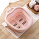 Ванночка-массажер для ног Footbath Massager 00082 &bull; Складной гидромассажер Footbath Massager 00082 для стоп с роликовым массажем