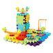 Конструктор Funny Bricks на шестерёнках 81 деталь ∙ Детский развивающий конструктор Funny Bricks 81 pcs