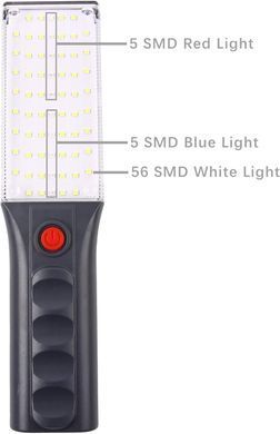 Портативний світлодіодний ліхтарик TORCH ZJ-1258 з гачком для підвішування ∙ Світлодіодний ліхтарик ZJ-1258