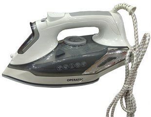 Утюг электрический паровой Operatec OP-1004 с керамической подошвой CG11 PR4