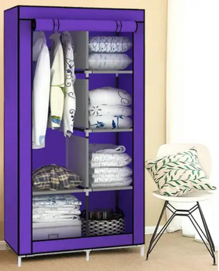 Тканевый шкаф для вещей Storage Wardrobe 88105 складной гардероб 2 секции, 105 х 45 х 170 см