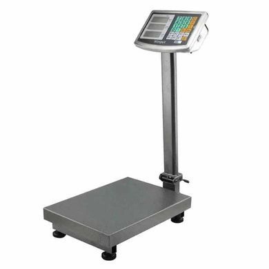 Платформні ваги Wimpex WX-350 350 кг &bull; Торговельні ваги Wimpex WX-350 з платформою 40&times;50 см, стійкою та акумулятором 6 В