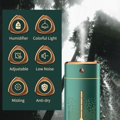 Увлажнитель воздуха с подсветкой Fog Humidifier ART 8496 1000 мл ∙ Ультразвуковой увлажнитель воздуха для детей Fog Humidifier