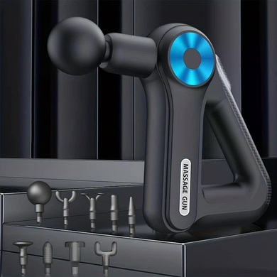 Массажный пистолет INSPIRE SL-8891 &bull; Перкуссионный массажер для тела с 9 насадками и регулировкой интенсивности