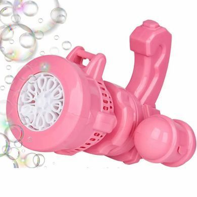 Детский пузырьковый пистолет Bubble Machine Toy &middot; Автоматический пулемёт &ndash; генератор мыльных пузырей