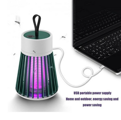 Знищувач – пастка для комах Electronic shock Mosquito killing lamp USB Лампа від комарів та мух