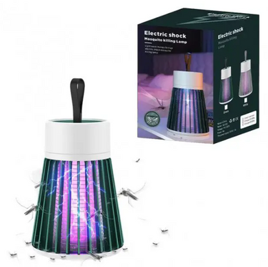 Уничтожитель – ловушка насекомых Electronic shock Mosquito killing lamp USB Лампа от комаров и мух