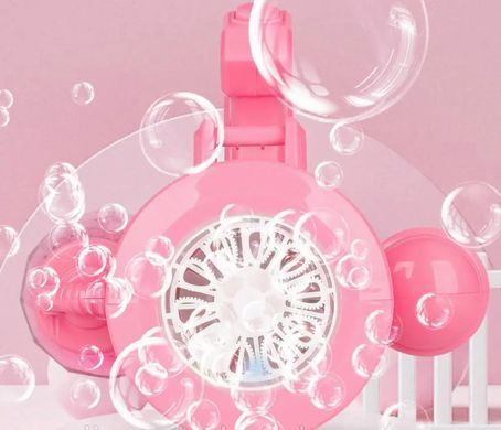 Детский пузырьковый пистолет Bubble Machine Toy &middot; Автоматический пулемёт &ndash; генератор мыльных пузырей