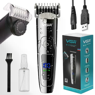 Машинка для стрижки VGR V-072 &bull; Аккумуляторная машинка VGR V-072 для стрижки волос и ухода за бородой с профессиональным дизайном