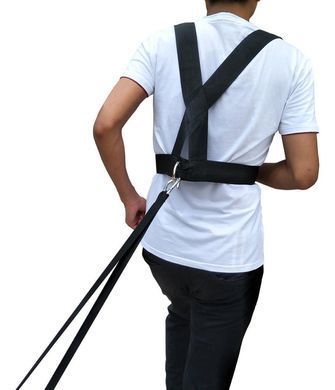 Спортивные ремни &ndash; упряжка для спорта Fitness Sled Harness ∙ Фитнес ремень для силовых тренировок