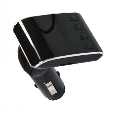 Автомобильный FM Модулятор HZ H22BT ∙ FM-трансмиттер с Bluetooth от прикуривателя с USB портом + Кабель USB + Кабель iPhone