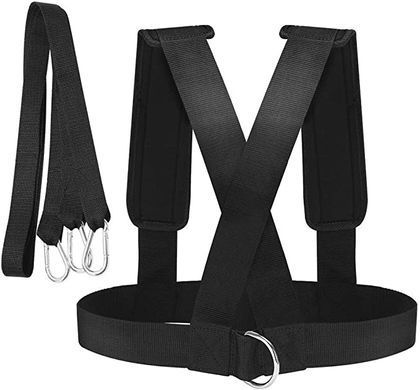 Спортивные ремни &ndash; упряжка для спорта Fitness Sled Harness ∙ Фитнес ремень для силовых тренировок