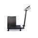 Весы торговые Crystal CR-150 до 150 кг &bull; Электронные платформенные весы Crystal CR-150 с аккумулятором для торговли и склада