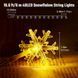 Светодиодная LED гирлянда Снежинки 3 м для дома и праздников ∙ Гирлянда Снежинки с LED-эффектами