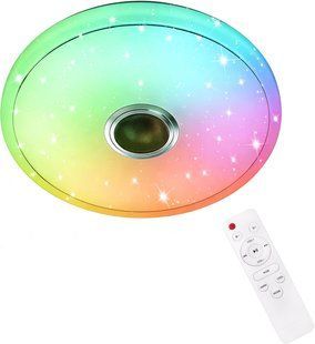 Светодиодный светильник RGB Lamp 38 см ∙ RGB-люстра с Bluetooth-колонкой 60W