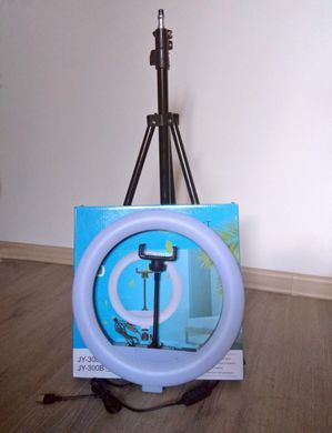 Кольцевая Led лампа JY-300 30 см | Светодиодная селфи лампа | Кольцевой свет без штатива
