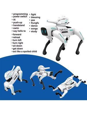 Інтелектуальний робот-собака-охоронець Mech Guardian ∙ Робот-собака MECH GUARDIAN QF660-2
