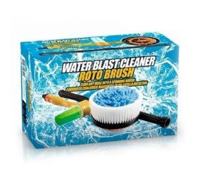 Насадка - щітка, що обертається для шланга Water Blast Cleaner Roto Brush високого тиску з резервуаром для миючого засобу