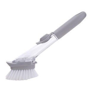 Багатофункціональна щітка Decontamination Wok Brush NJ-233 для миття та чищення з дозатором
