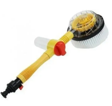 Насадка - щітка, що обертається для шланга Water Blast Cleaner Roto Brush високого тиску з резервуаром для миючого засобу