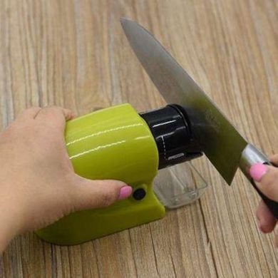 Беспроводная универсальная точилка для ножей Swifty Sharp Motorized Knife Sharpener Ножеточка Свифти Шарп
