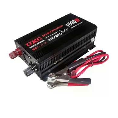 Інвертор 5 CORE 1000W 12V-220V &bull; Перетворювач напруги 5 CORE 1000W DC/AC 12V з USB та модифікованою синусоїдою