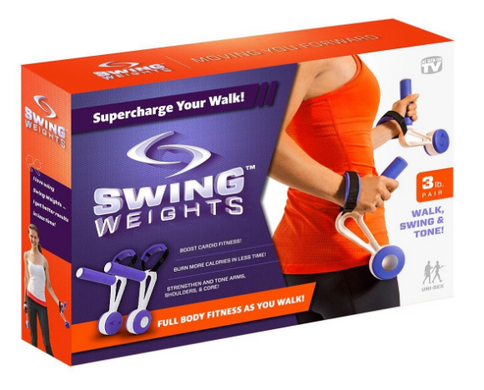 Гантели - утяжелители Swing Weights для спортивной ходьбы и фитнеса