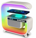 Настольная смарт лампа с беспроводной зарядкой RGB G3 ∙ Ночник аккумуляторный с Bluetooth колонкой