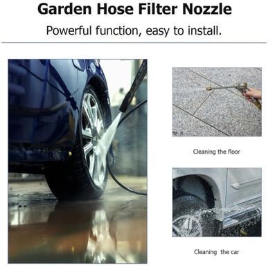 Гибкий поливочный шланг Garden Hose 15 м &bull; Удлиняющийся шланг для сада огорода и дачи с универсальным подключением