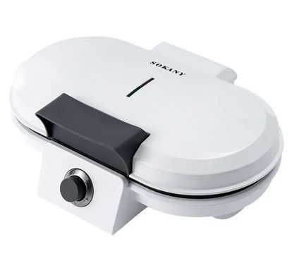 Вафельница для бельгийских вафель 1200 Вт Sokany KJ-510 в форме сердца, 10 шт ∙ Антипригарное покрытие