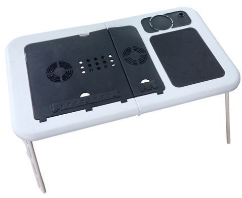 Подставка для ноутбука E-Table LD09 &bull; Многофункциональный складной столик с кулером