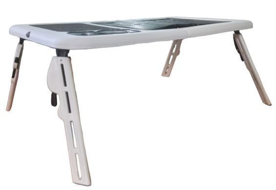 Подставка для ноутбука E-Table LD09 &bull; Многофункциональный складной столик с кулером