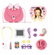 Дитячий косметичний набір Kids Pretend Toy Bag сумка для макіяжу з дзеркалом ∙ Ігровий набір Kids Pretend Toy Bag для дівчат