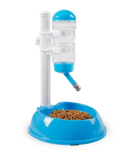 Миска &ndash; поилка Сухие Усы Pet Feeder для домашних животных &middot; Кормушка с автоматической поилкой для котов и собак