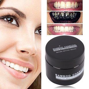 Отбеливатель зубов Miracle Teeth Whitener ∙ Натуральная черная зубная паста для отбеливания зубов