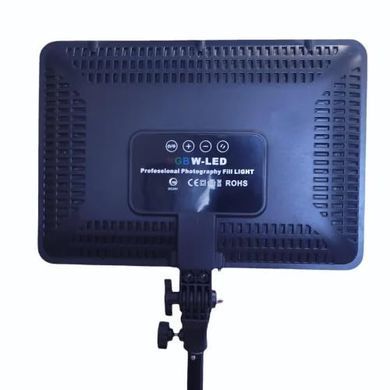 Прямоугольная светодиодная LED лампа для фото и видео PL-36 ∙ LED-прожектор PL-36 с пультом для блогера и визажиста