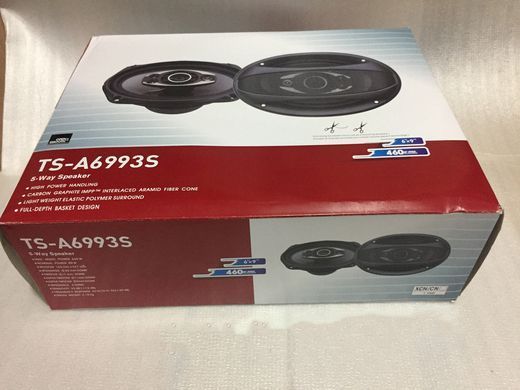 Автомобільна акустика Pioneer TS-A6993S Овальні колонки в авто