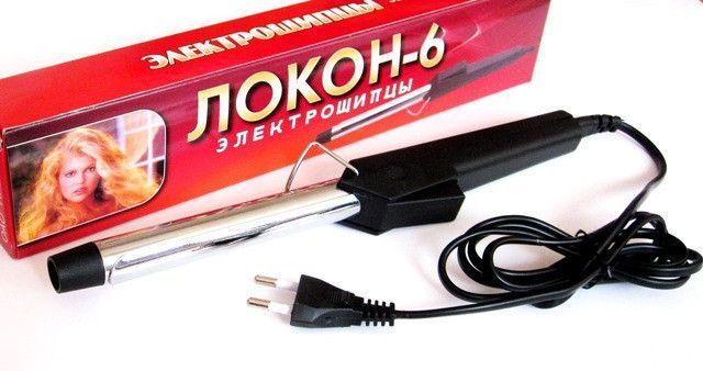 Профессиональная плойка электрощипцы для завивки волос | Кудри и локоны 100689 Локон 6 CG24 PR3